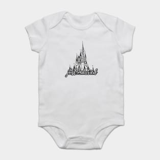 Just Married Magic Castle Baby Bodysuit